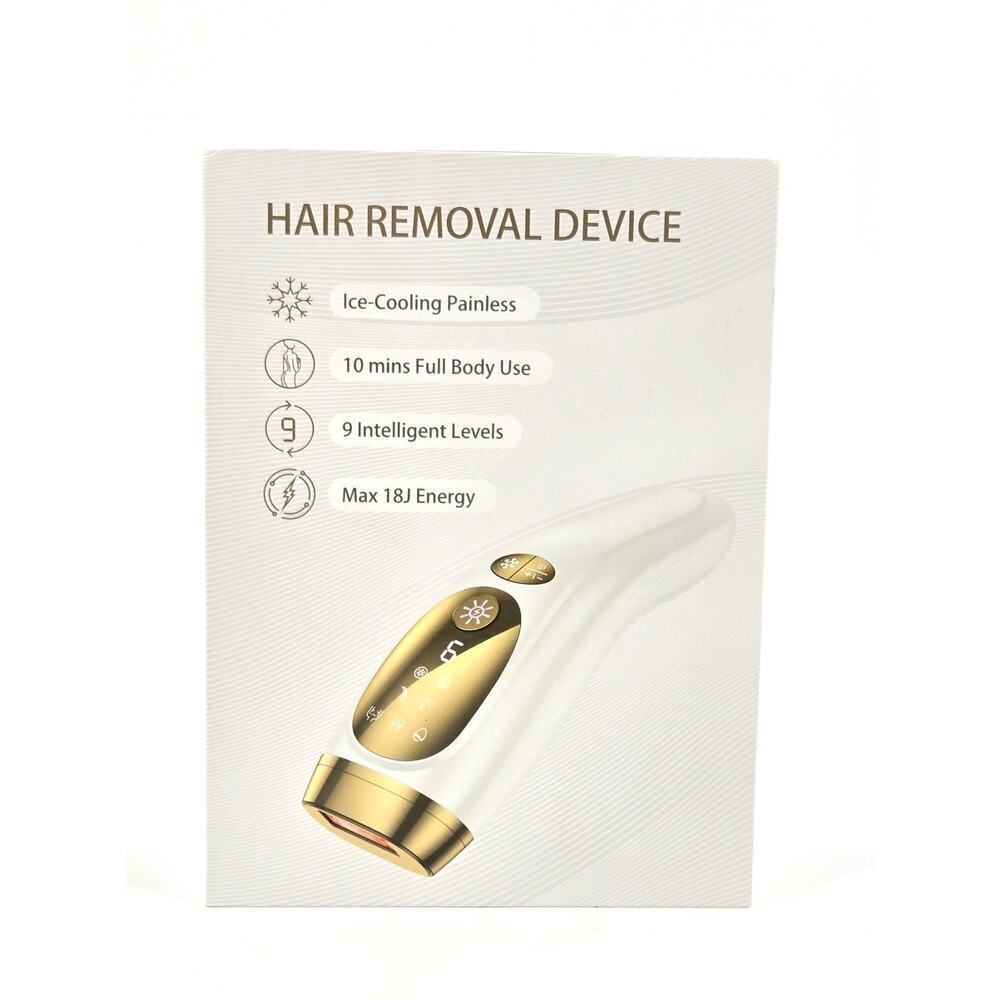 Laser Hair Removal for Women and Men - IPL Hair Removal Ice-Cooling System